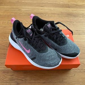 New Nike sneakers, pink grey and black